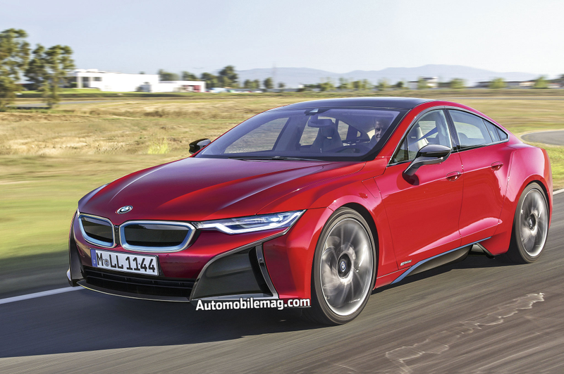 BMW i5 Sedan Render